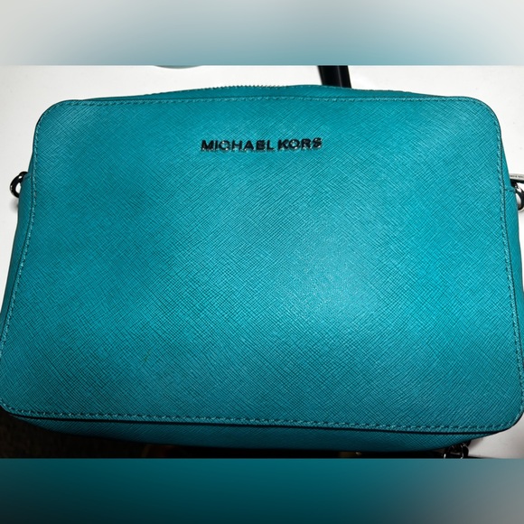 Michael Kors Handbags - Turquoise Michael Kors crossbody